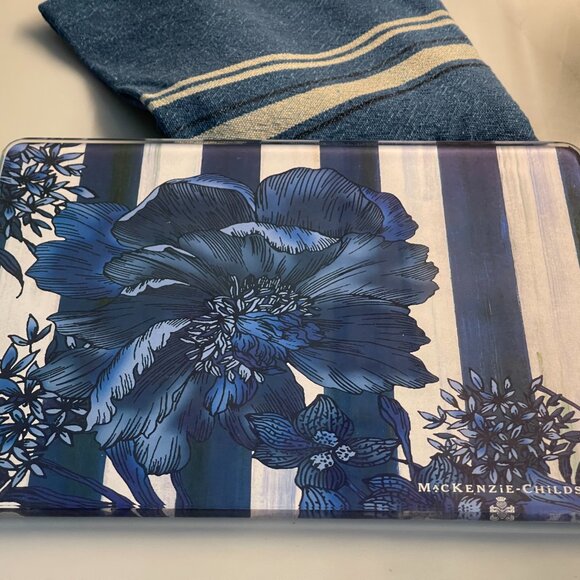 MacKenzie-Childs Royal Englis Garden Glass Cutting Board-NEW - Picture 15 of 16